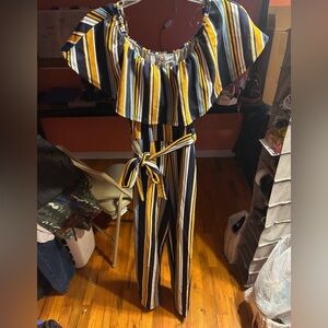 Almost Famous multicolor jumpsuit